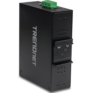 TRENDnet TI-PG162 16-Port Ethernet Switch, 14 Gigabit PoE+ ports, 2 Gigabit SFP slots, 32 Gbps switching capacity, DIN-rail/wall mount